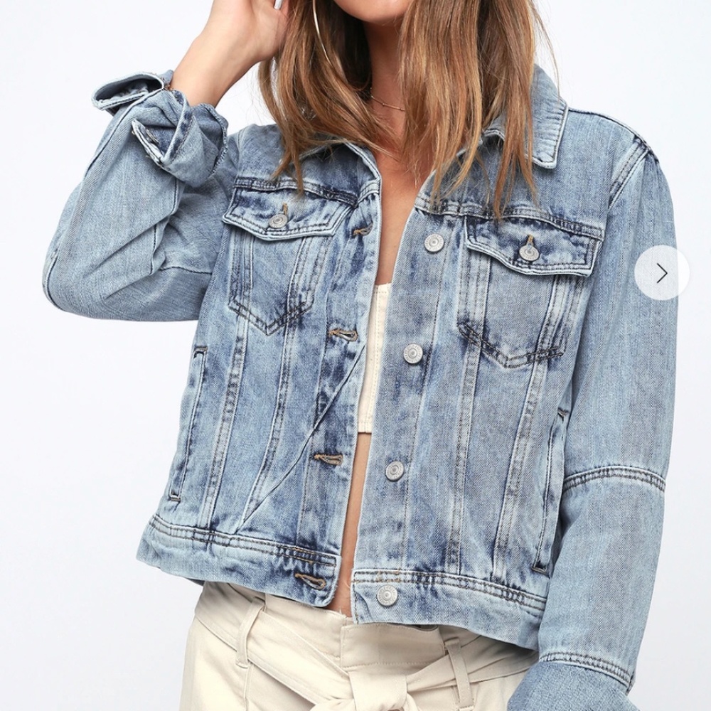Rumors Light Wash Denim Jacket
